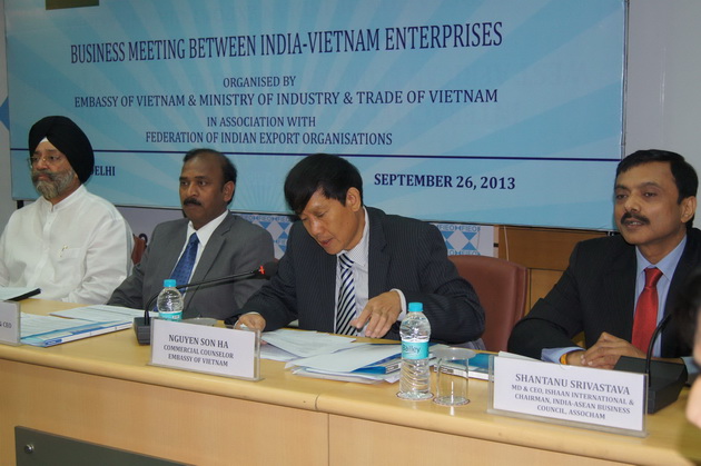 ກອງປະຊຸມສຳມະນາແລກປ່ຽນການຄ້າໂດຍກົງຜ່ານ ເຄືອຂ່າຍອີນເຕີແນດ ຫວຽດນາມ - ອີນເດຍ